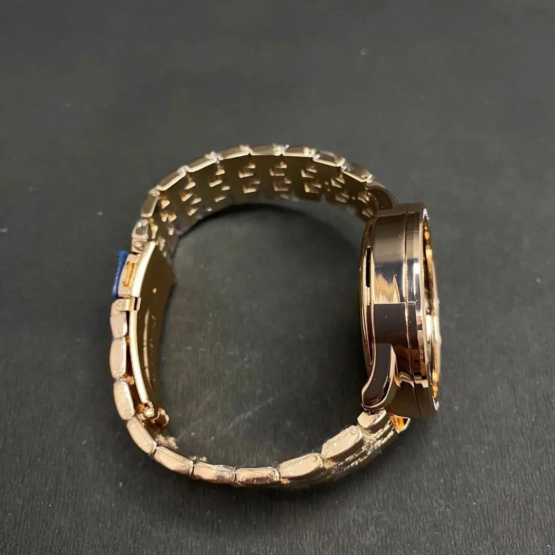 Round Rose Gold Gen 9 Dia mond Edition Smartwatch Smartwatch (Rose Gold Strap)