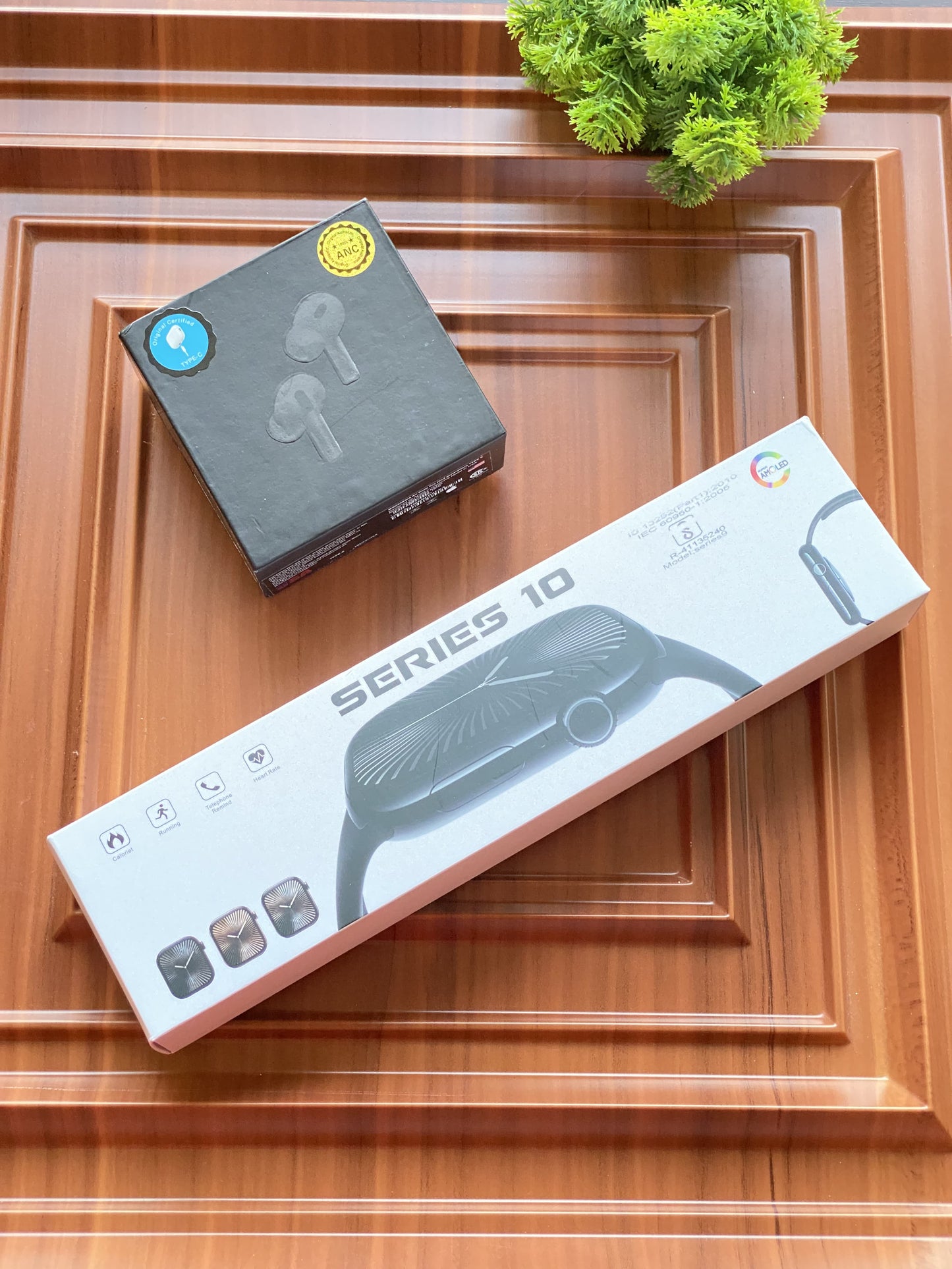 (COMBO) NR SERIES 10 LOGO WATCH + ANC NR PODS PRO 2